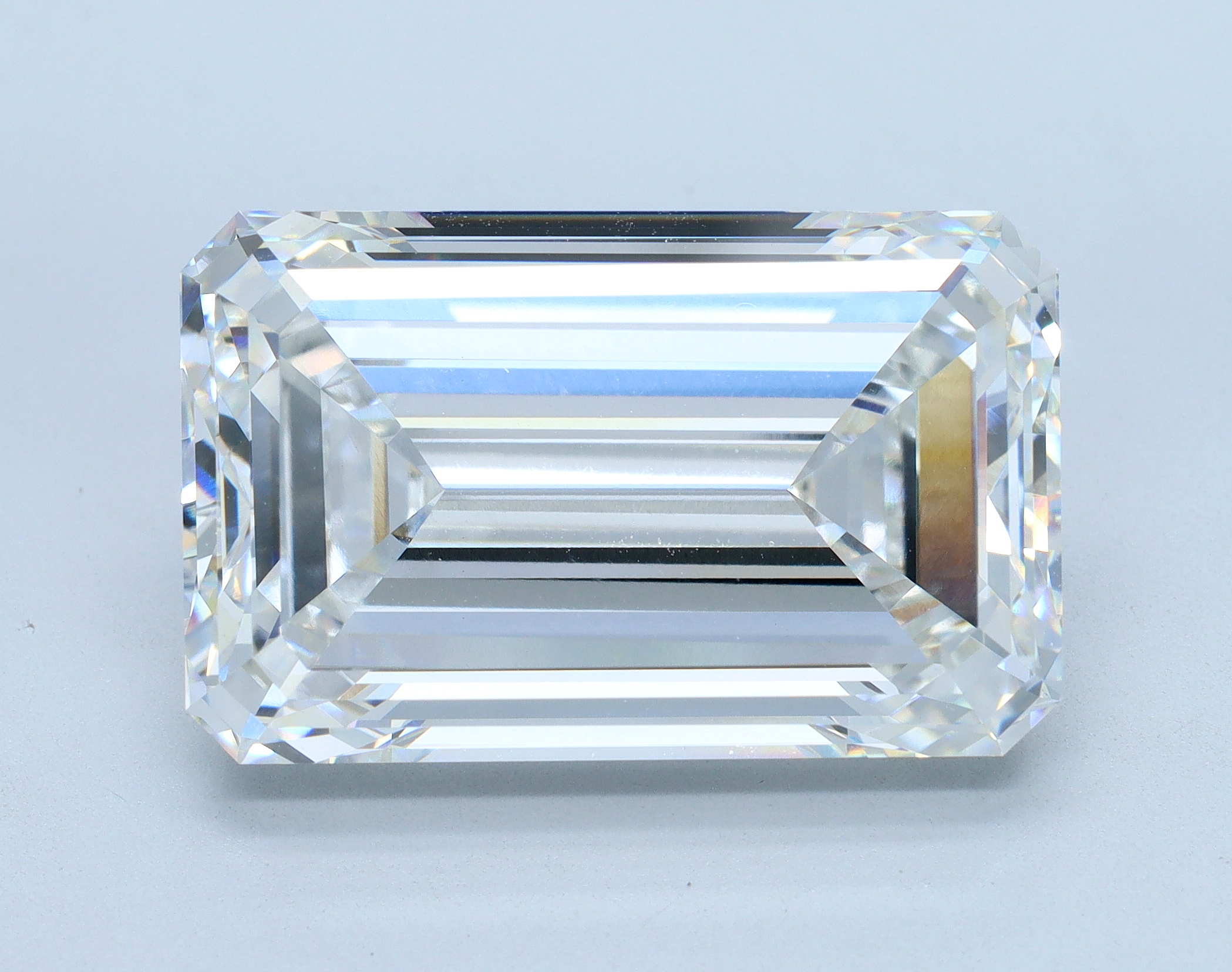 16.08 carat Emerald lab grown diamond, E color, VVS2 clarity