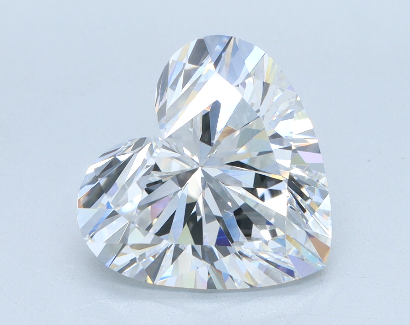 3.59 carat Heart lab grown diamond, E color, VS1 clarity