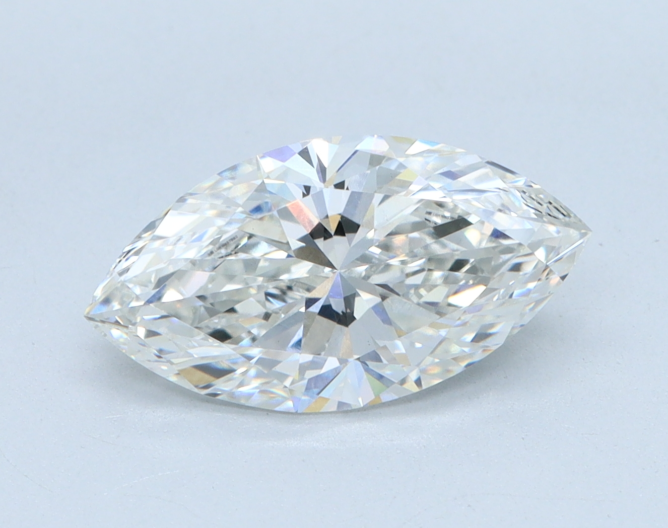 2.0 carat Marquise lab grown diamond, G color, VVS2 clarity