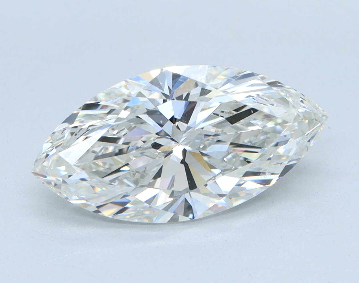 2.09 carat Marquise lab grown diamond, G color, VS1 clarity