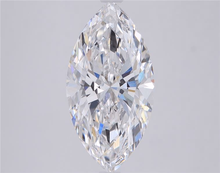 2.0 carat Marquise lab grown diamond, E color, VVS1 clarity
