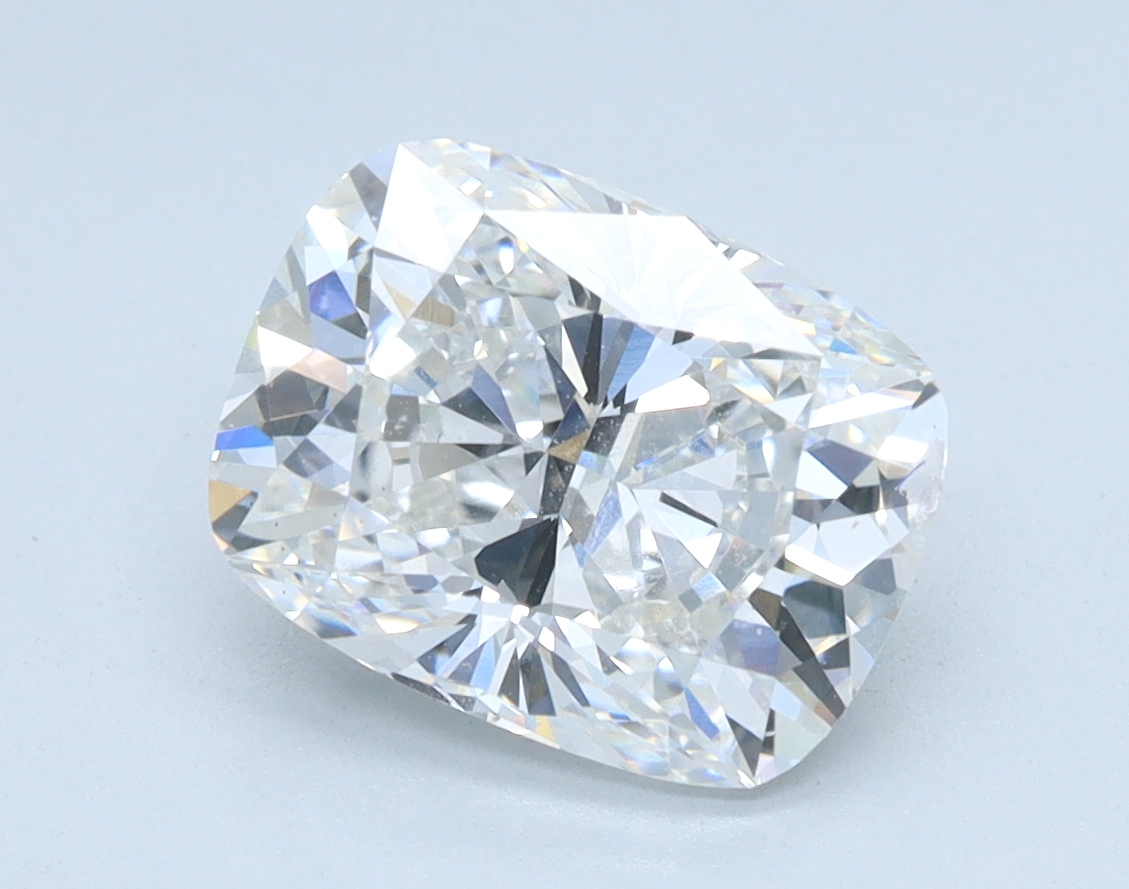 2.21 carat Cushion lab grown diamond, E color, VS1 clarity