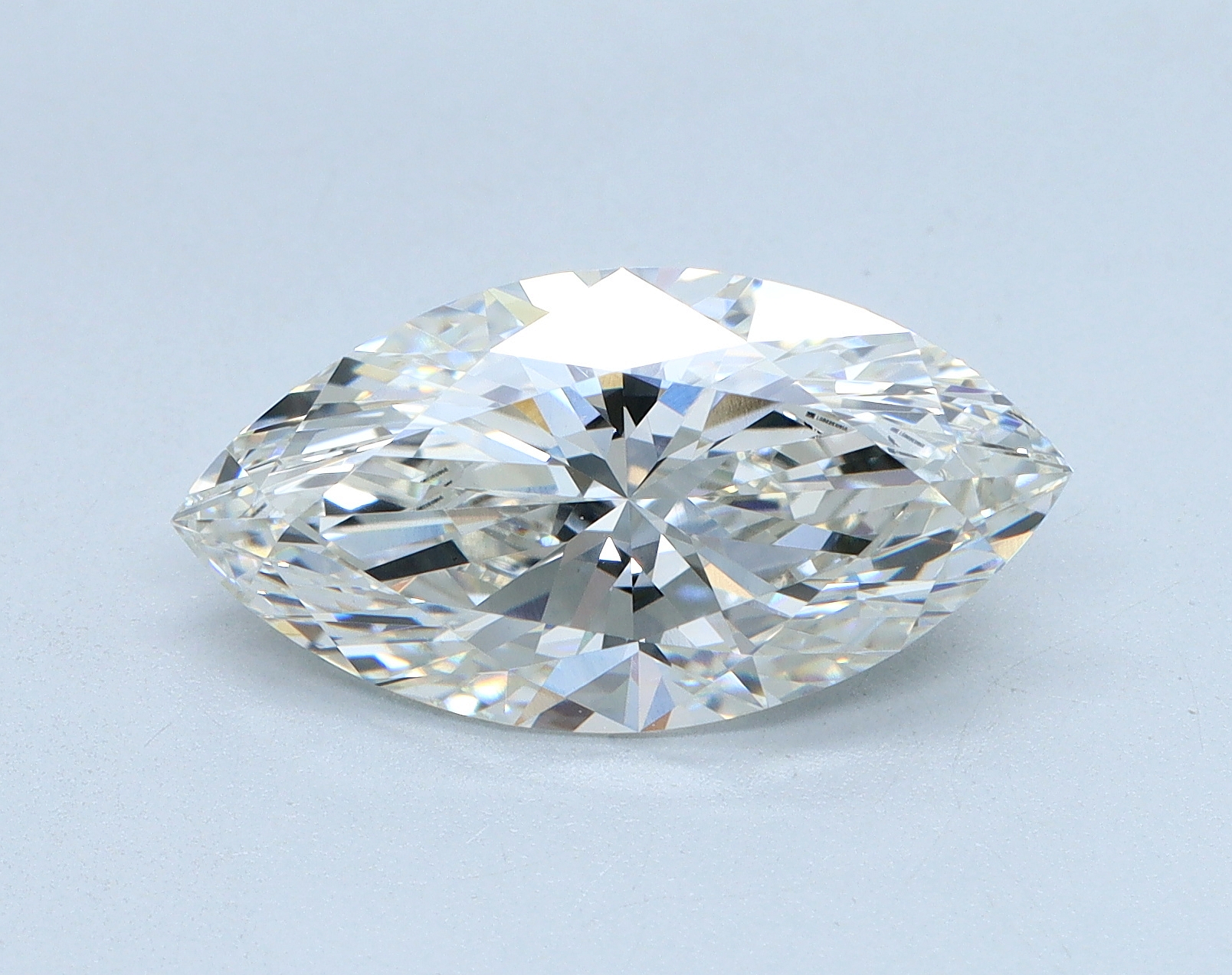 3.03 carat Marquise lab grown diamond, G color, VS1 clarity