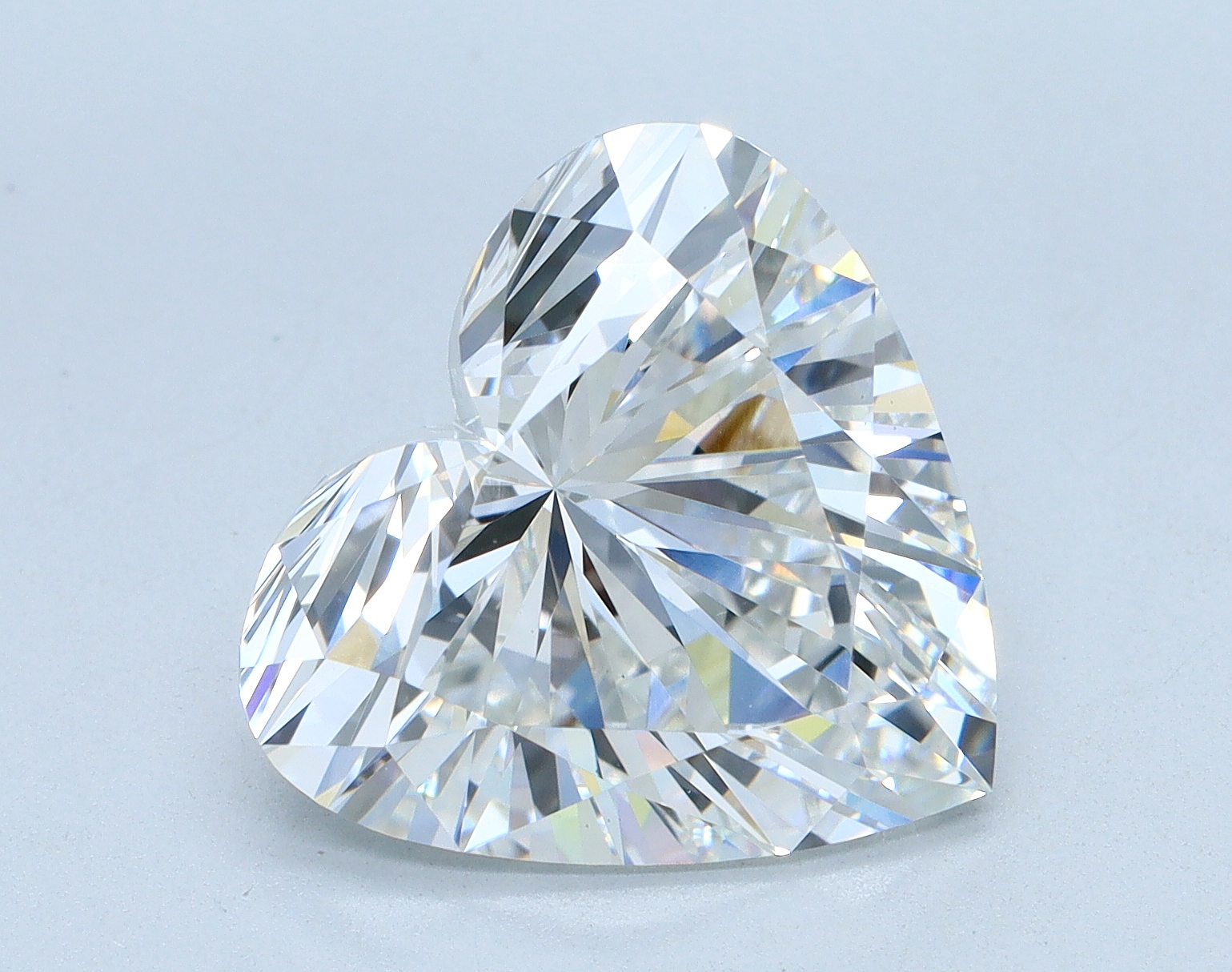 5.1 carat Heart lab grown diamond, E color, VS1 clarity