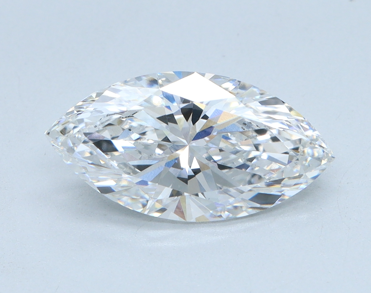 1.91 carat Marquise lab grown diamond, E color, VS1 clarity