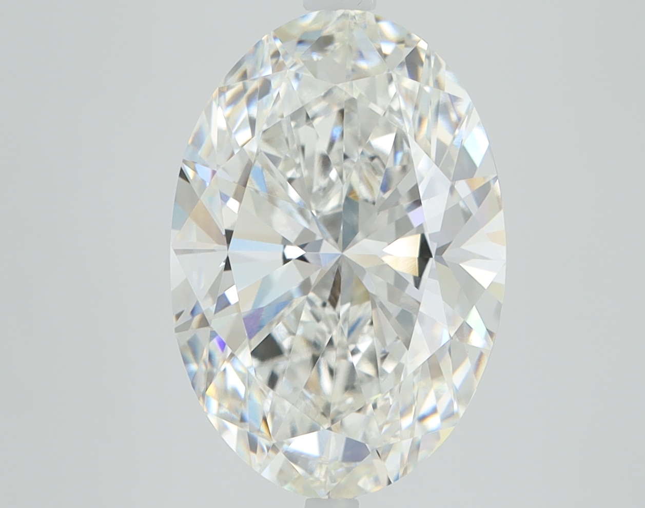 3.54 carat Oval lab grown diamond, F color, VS1 clarity