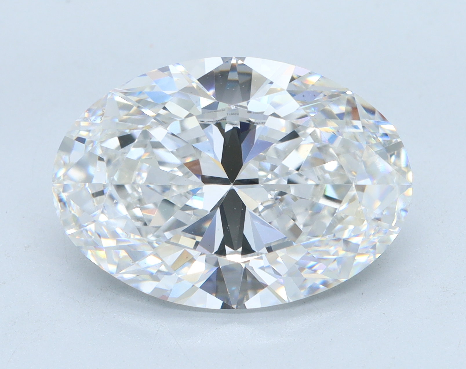 7.05 carat Oval lab grown diamond, E color, VS1 clarity