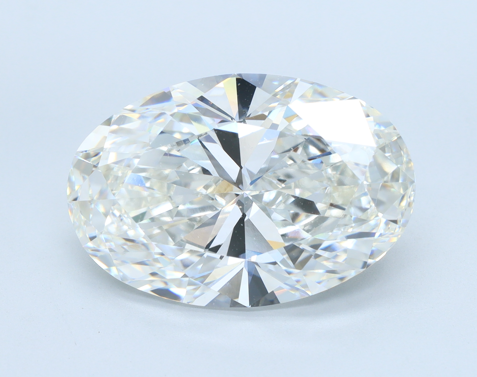 10.02 carat Oval lab grown diamond, G color, VVS2 clarity