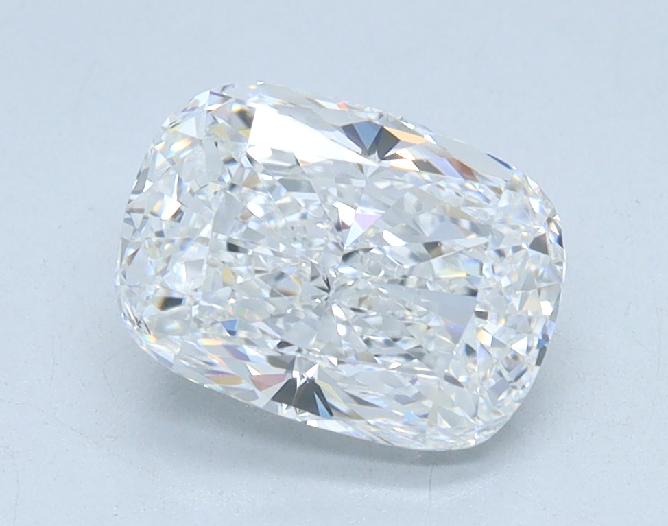 1.56 carat Cushion lab grown diamond, E color, VS2 clarity