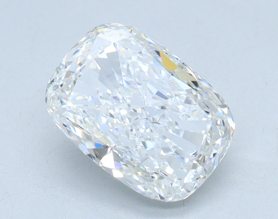 1.53 carat Cushion lab grown diamond, E color, VVS2 clarity