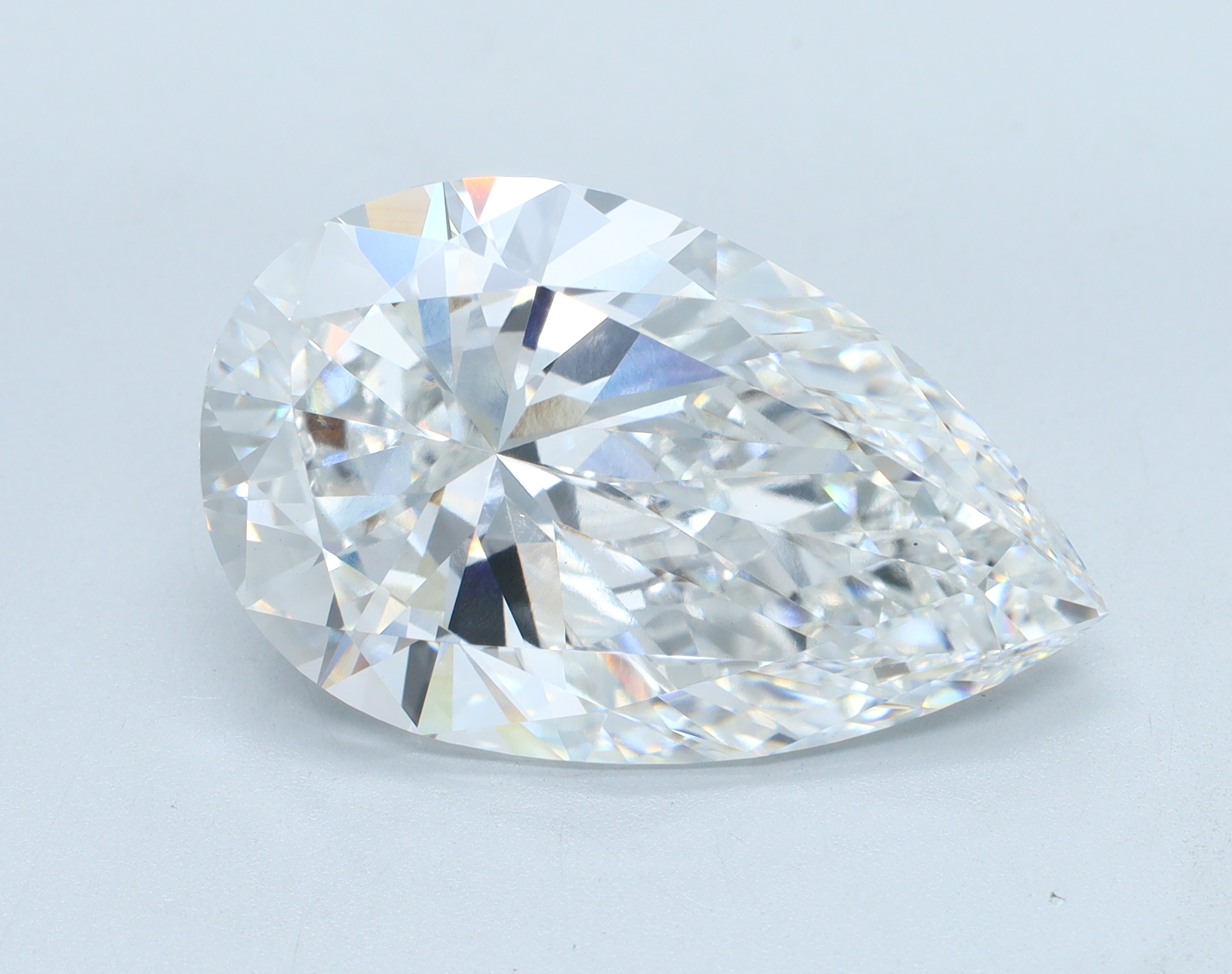 10.04 carat Pear lab grown diamond, E color, VS1 clarity