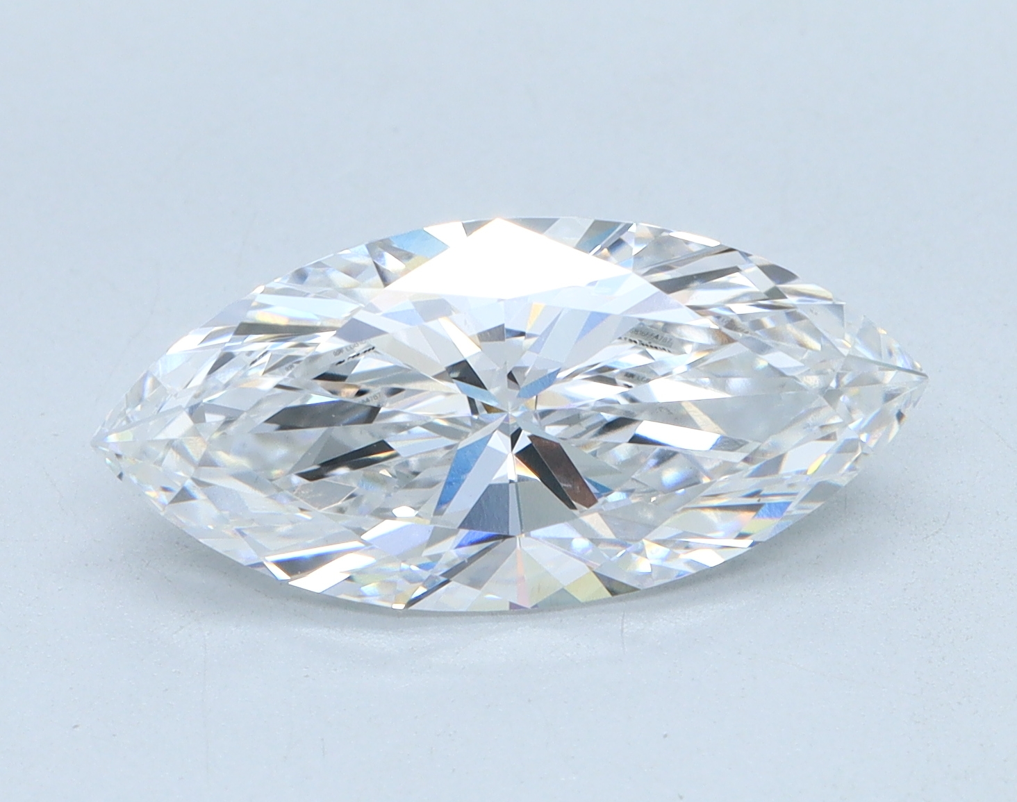 2.75 carat Marquise lab grown diamond, E color, VVS2 clarity