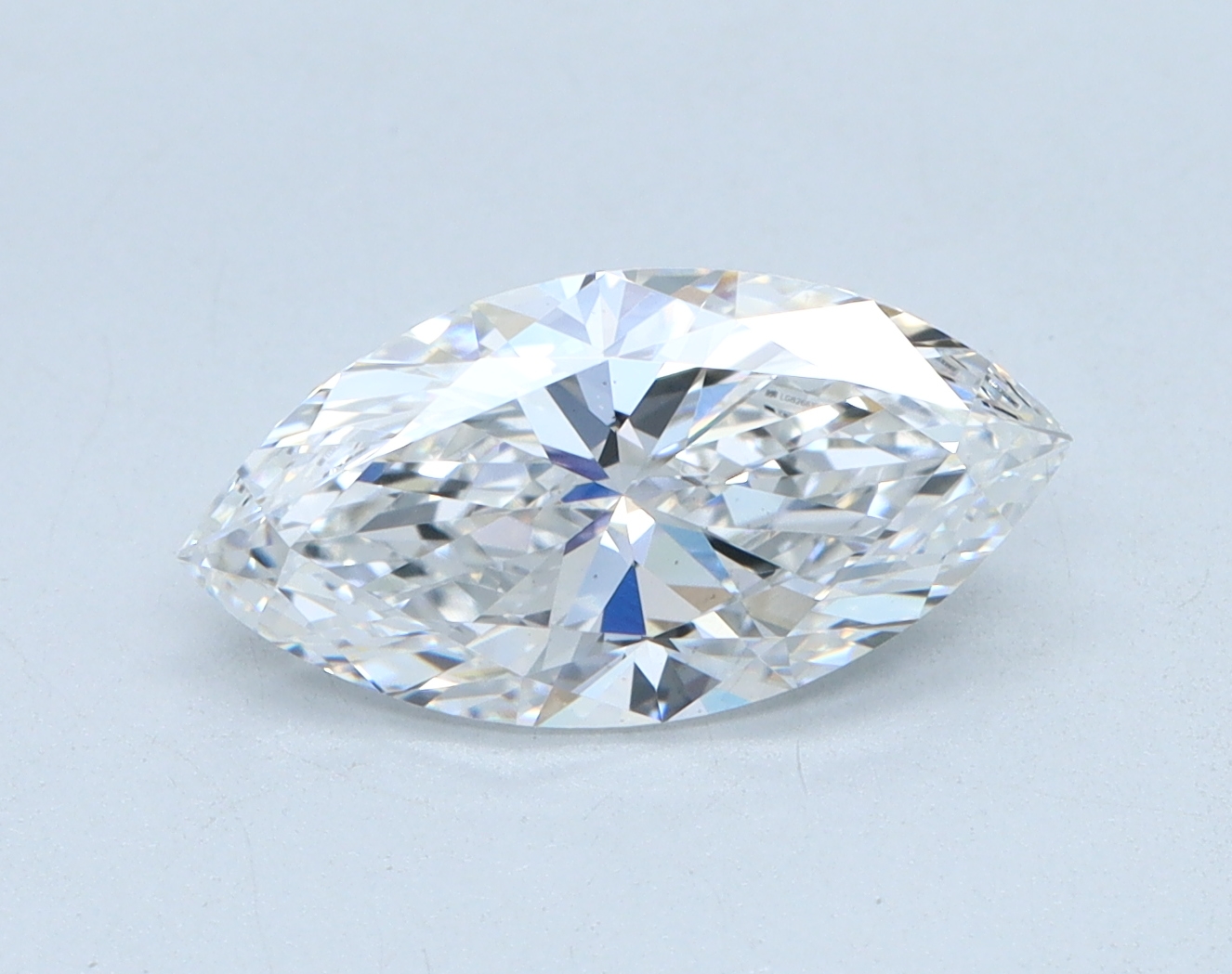 1.59 carat Marquise lab grown diamond, E color, VS2 clarity