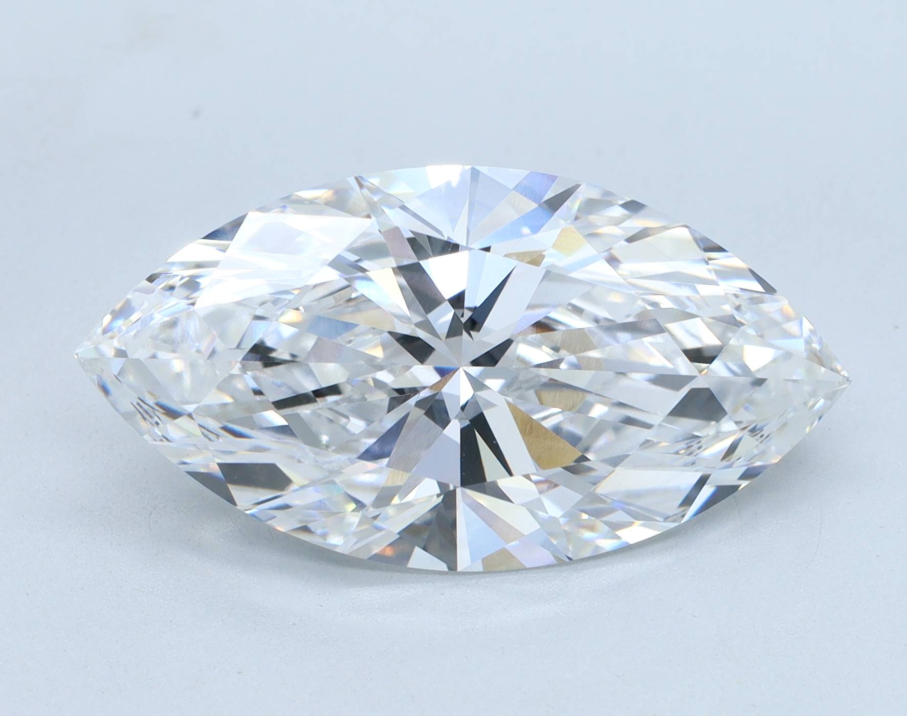 6.02 carat Marquise lab grown diamond, E color, VVS2 clarity