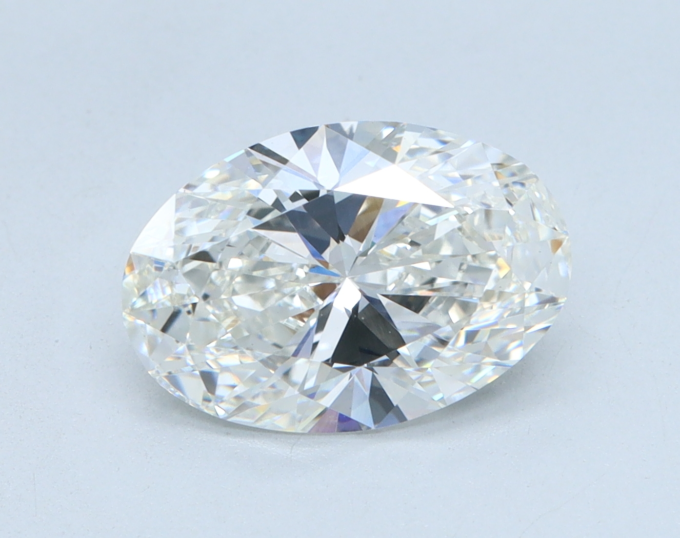 2.23 carat Oval lab grown diamond, G color, VS1 clarity