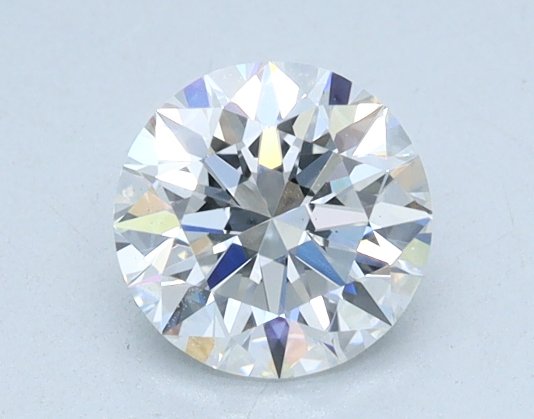 0.71 carat Round lab grown diamond, E color, VS2 clarity, Excellent cut