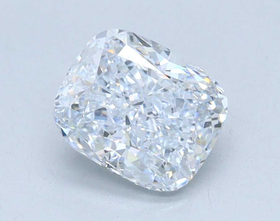 1.04 carat Cushion lab grown diamond, F color, VVS2 clarity