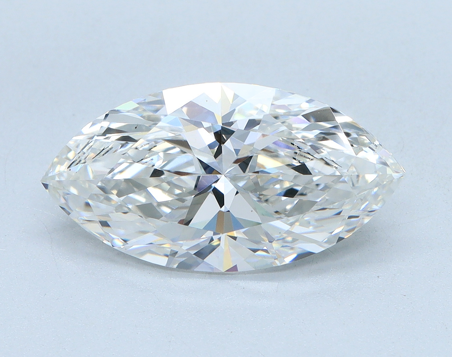 3.04 carat Marquise lab grown diamond, G color, VS1 clarity