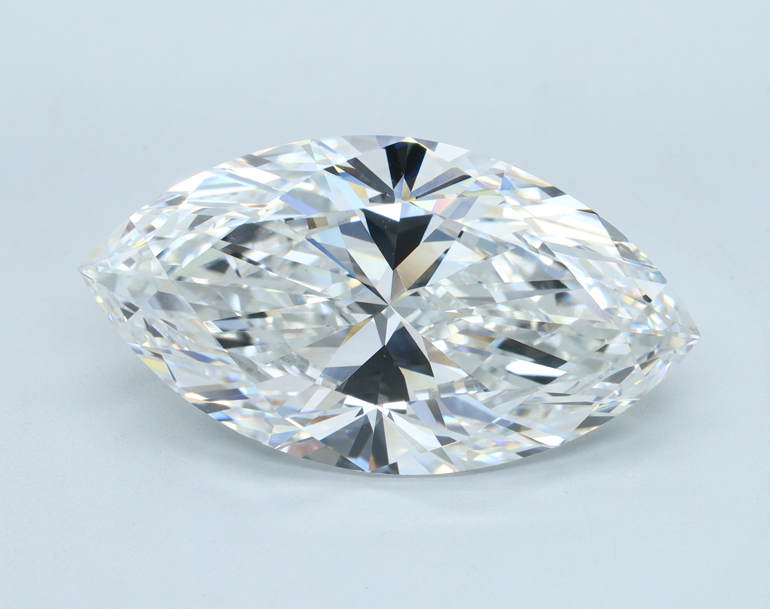 15.03 carat Marquise lab grown diamond, F color, VVS2 clarity