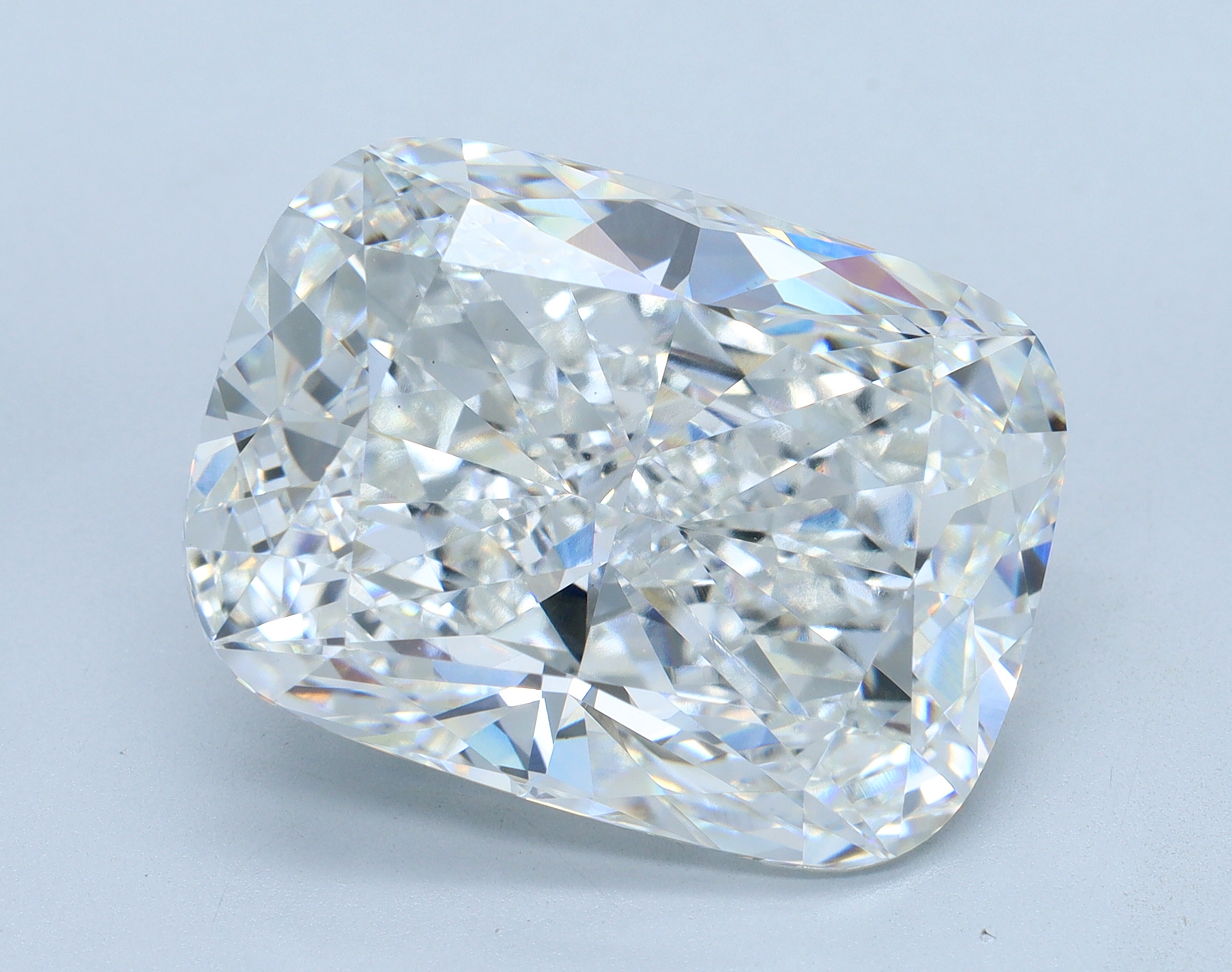15.06 carat Cushion lab grown diamond, F color, VVS2 clarity