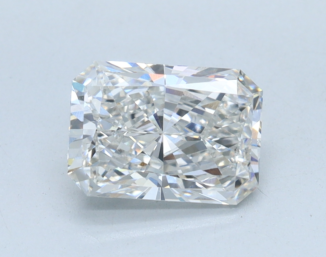 1.5 carat Radiant lab grown diamond, G color, VS1 clarity