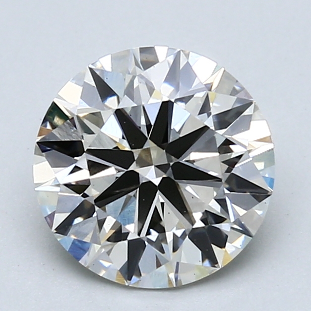 2.02 Carat Round Cut Lab Diamond