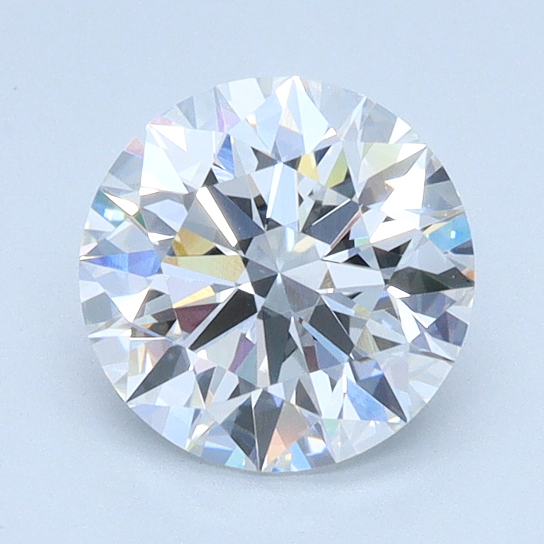 1.53 Carat Round Cut Lab Diamond