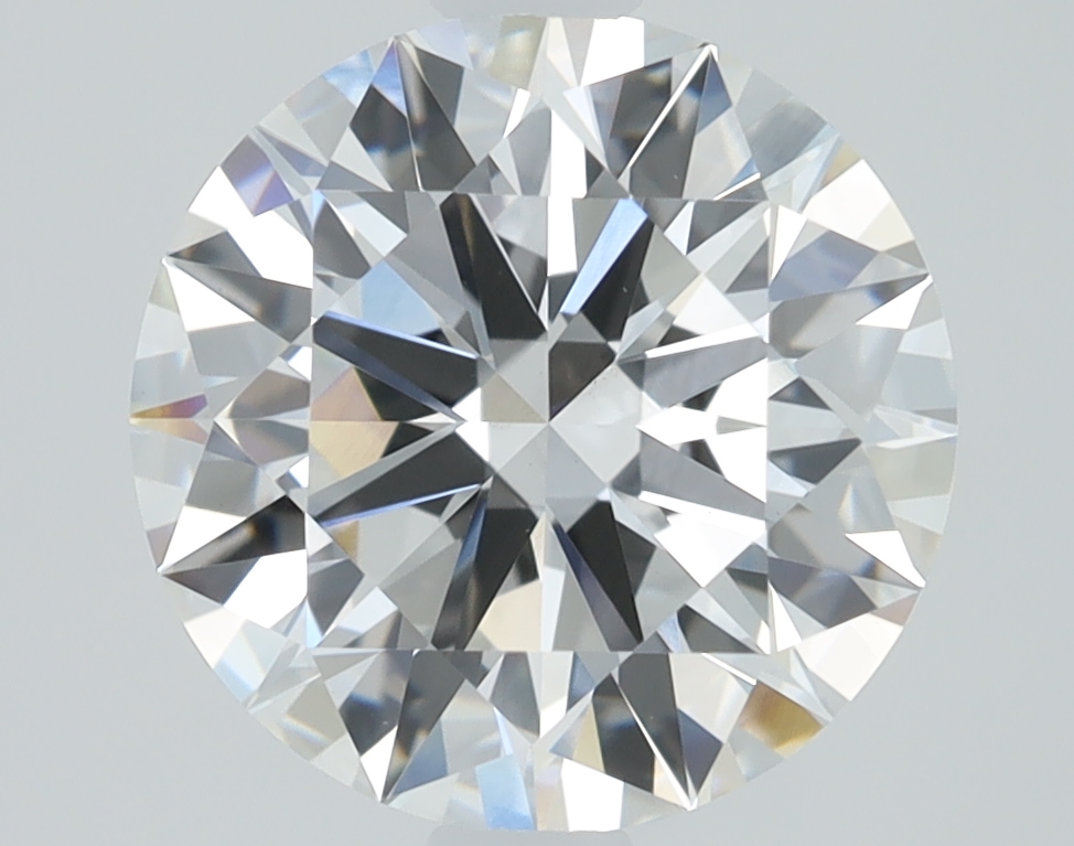 3.02 Carat Round Cut Lab Diamond