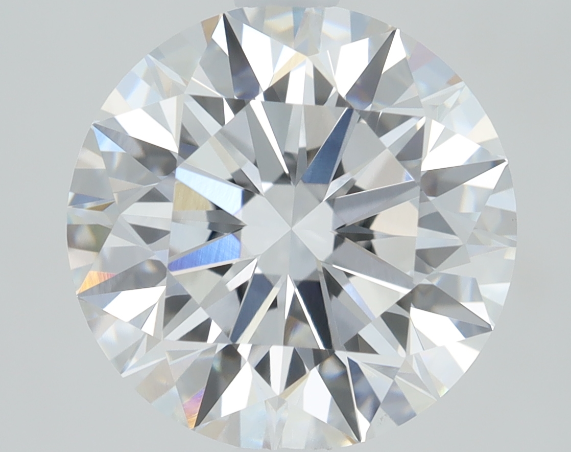 2.22 Carat Round Cut Lab Diamond