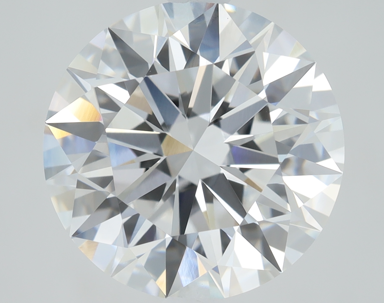 2.91 Carat Round Cut Lab Diamond