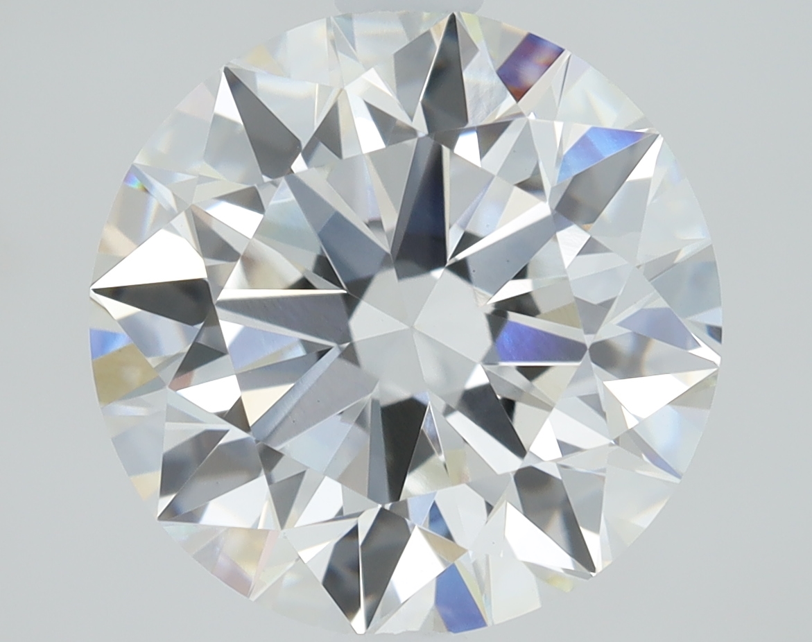 2.46 Carat Round Cut Lab Diamond