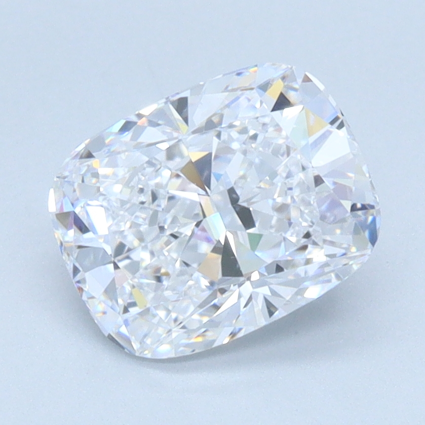 1.53 Carat Cushion Cut Lab Diamond