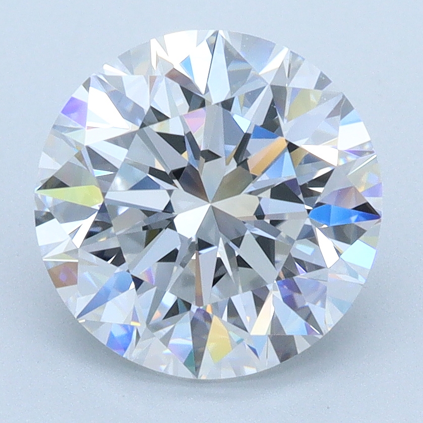 2.93 Carat Round Cut Lab Diamond