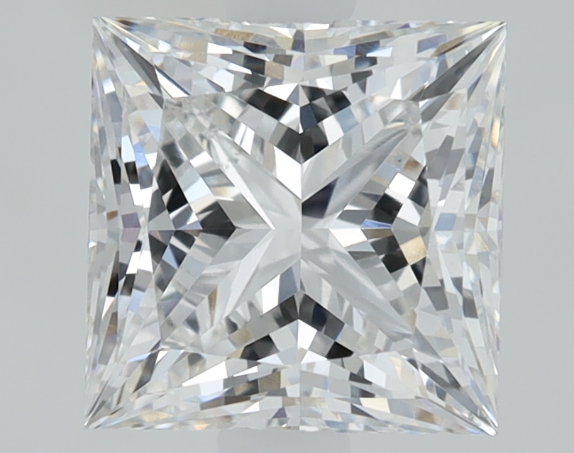 1.54 Carat Princess Cut Lab Diamond