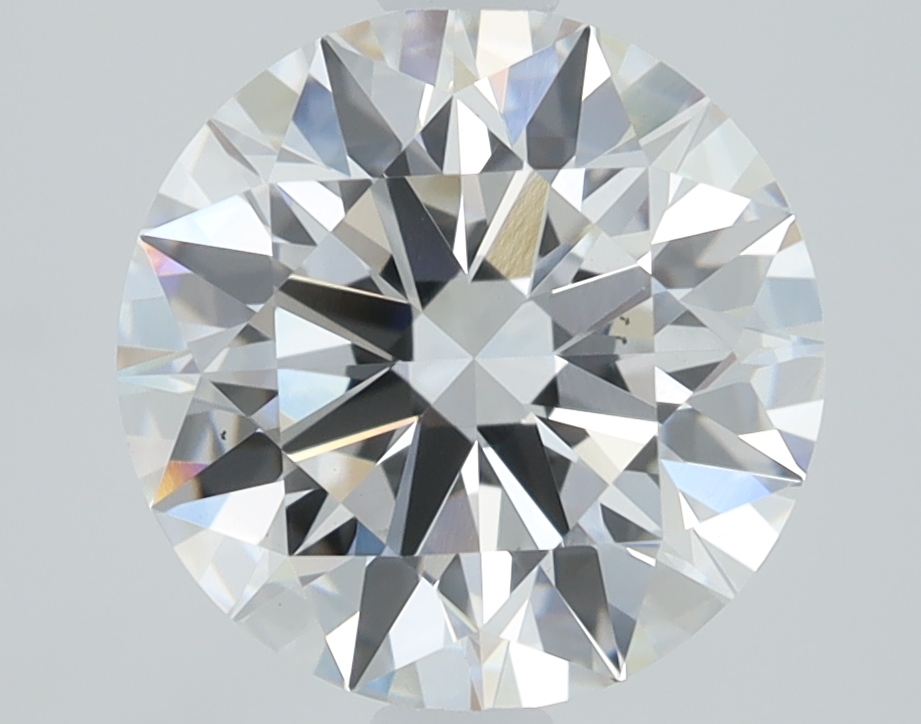 1.61 Carat Round Cut Lab Diamond