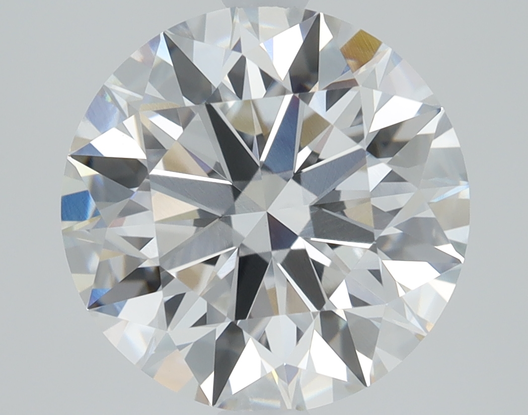 3.07 Carat Round Cut Lab Diamond