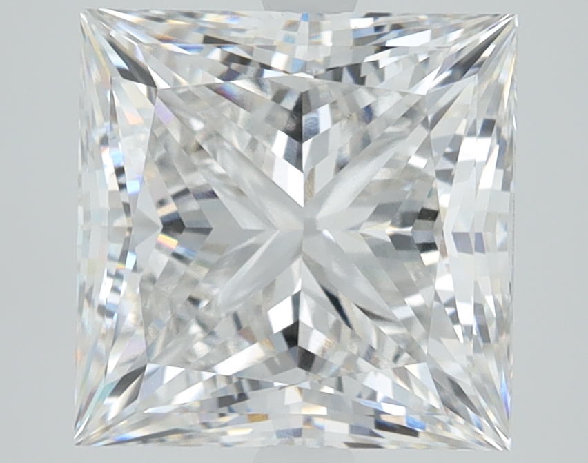 3.04 Carat Princess Cut Lab Diamond