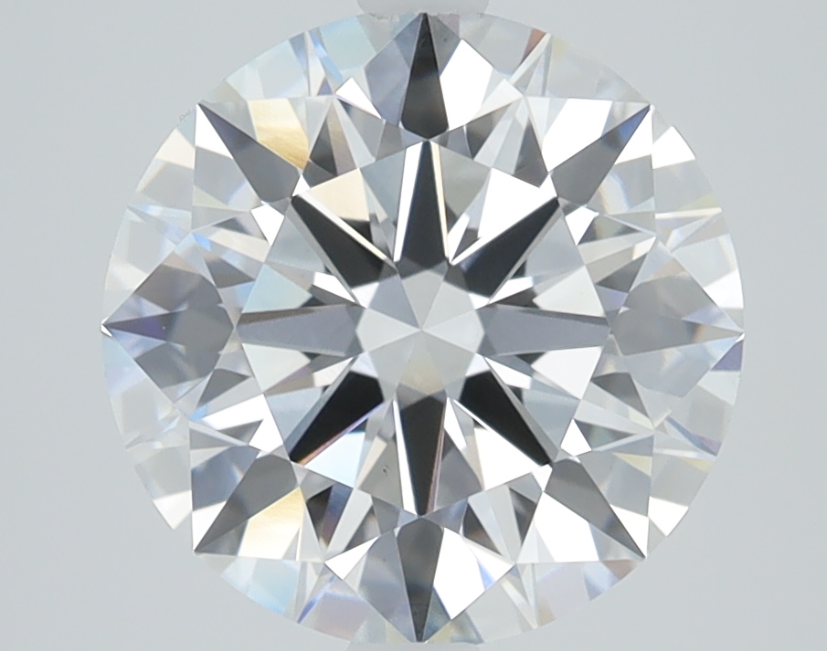 3.28 Carat Round Cut Lab Diamond