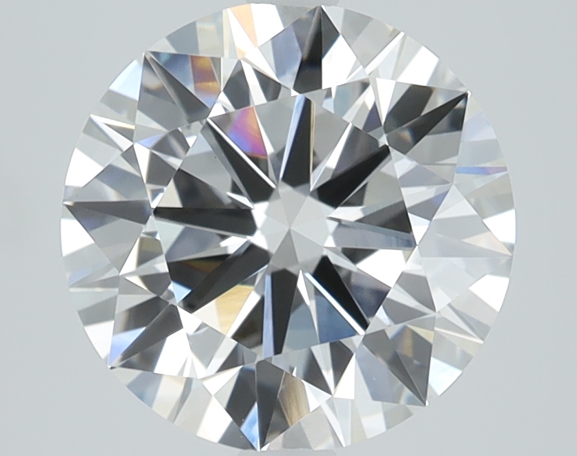 2.71 Carat Round Cut Lab Diamond