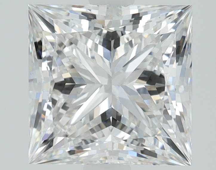 2.01 Carat Princess Cut Lab Diamond