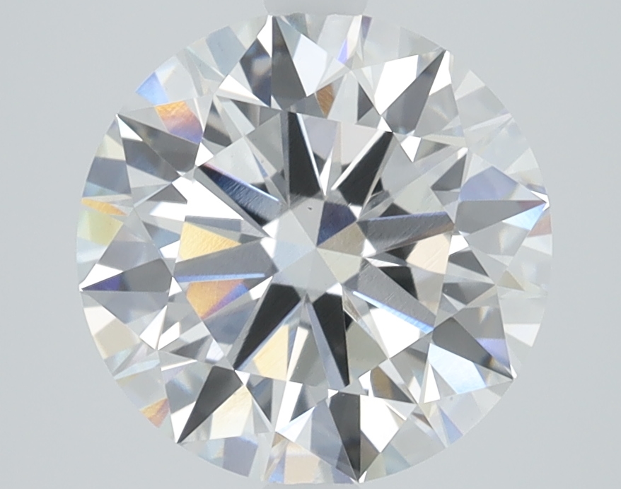 2.58 Carat Round Cut Lab Diamond