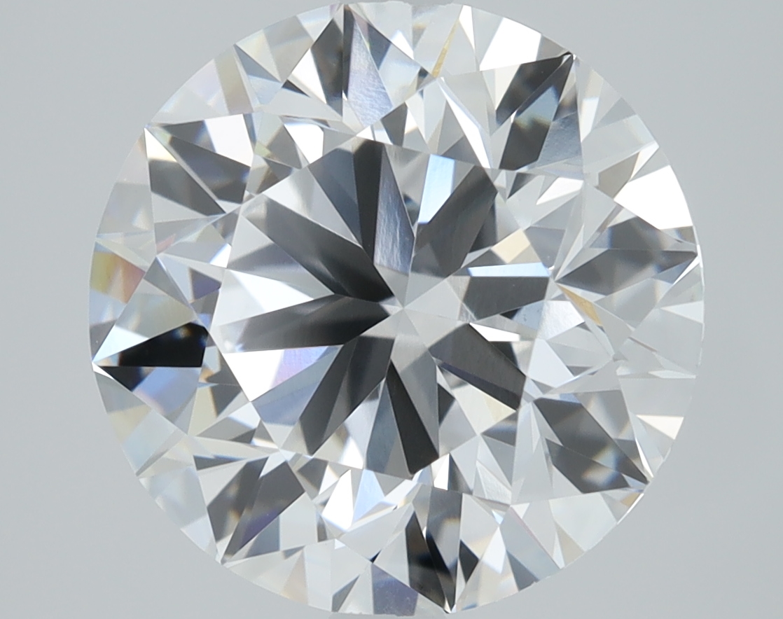 3.28 Carat Round Cut Lab Diamond