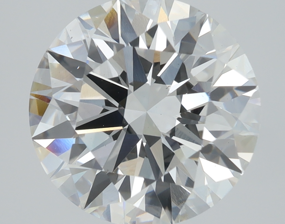 2.3 Carat Round Cut Lab Diamond