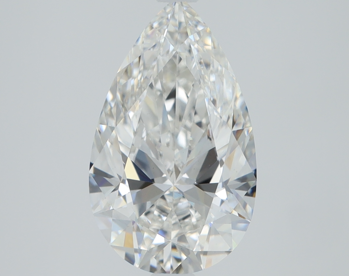 2.07 Carat Pear Cut Lab Diamond