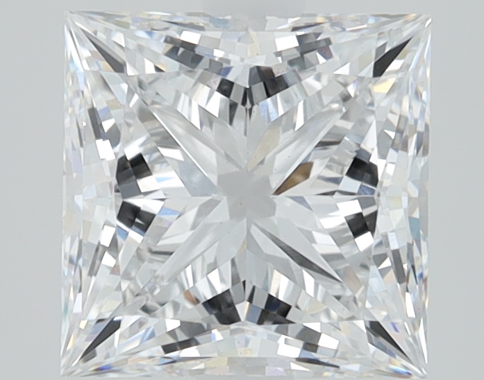 2.1 Carat Princess Cut Lab Diamond