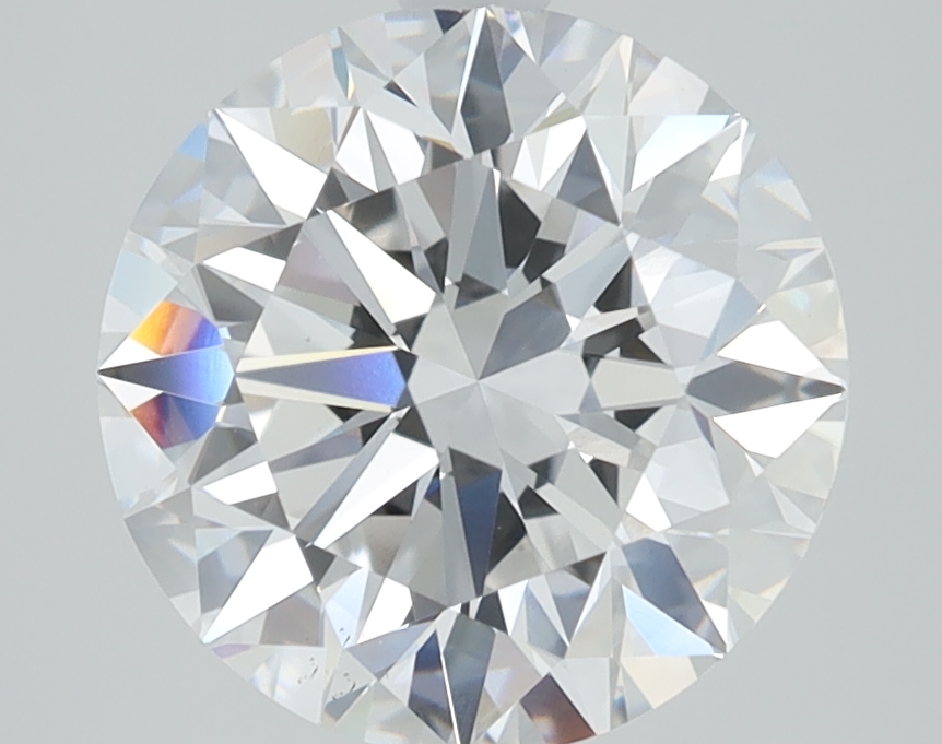 3.02 Carat Round Cut Lab Diamond