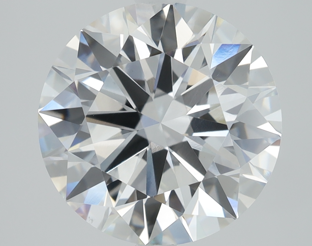 3.02 Carat Round Cut Lab Diamond