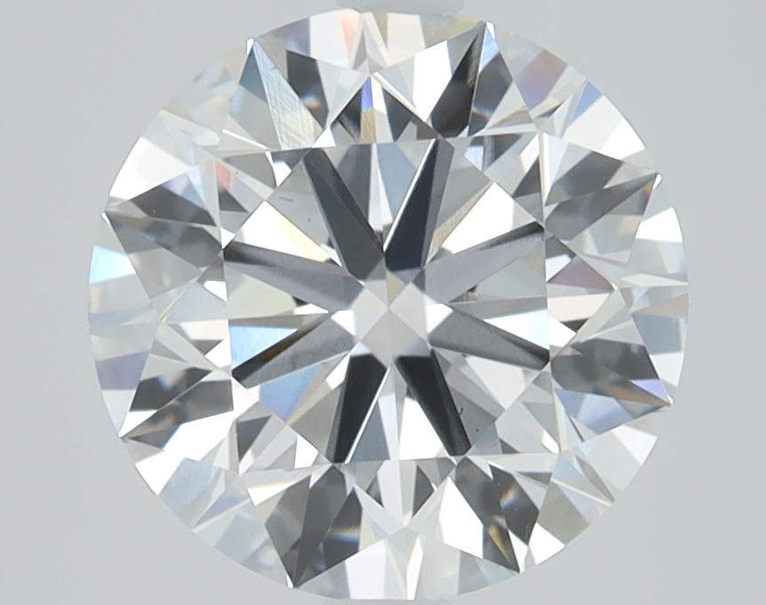 3.05 Carat Round Cut Lab Diamond