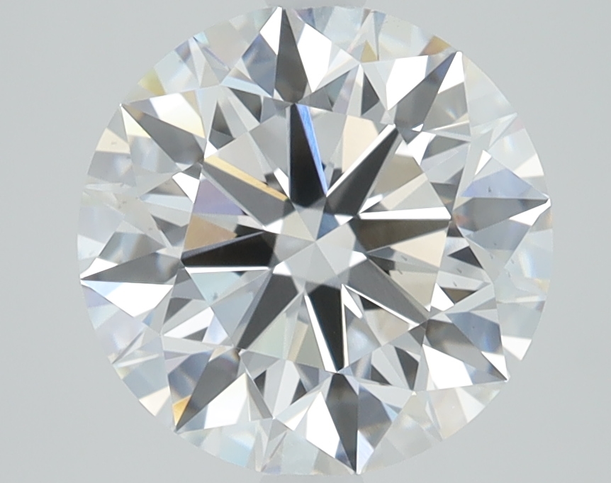 3.03 Carat Round Cut Lab Diamond