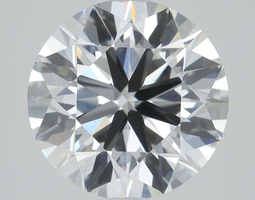 3.02 Carat Round Cut Lab Diamond